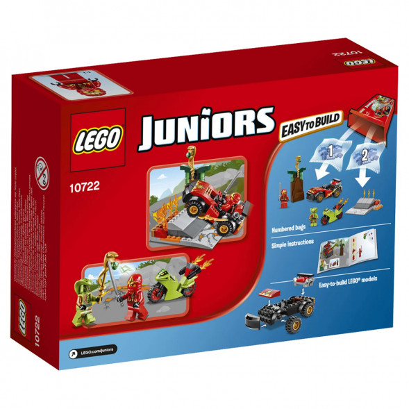 Конструктор LEGO Juniors 10722 Схватка со змеями в Таганроге