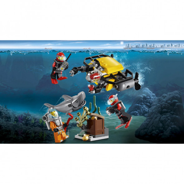 Конструктор LEGO City Deep Sea Explorers 60091 Исследование морских глубин в Таганроге