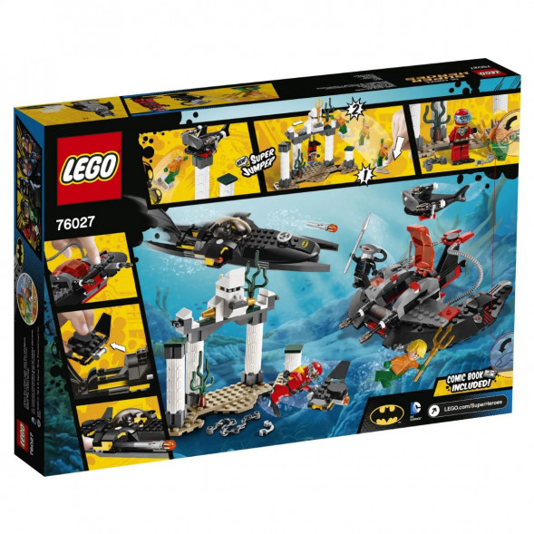 Конструктор LEGO Super Heroes 76027 Глубоководная атака Черного Манта в Таганроге