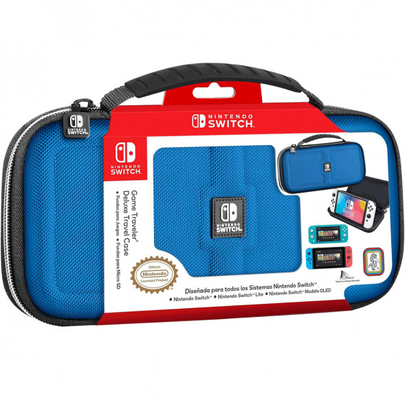 Чехол BIG BEN Deluxe для Nintendo Switch/OLED/Lite, синий в Таганроге
