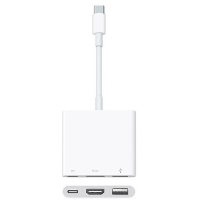 Адаптер Apple USB-C Digital AV Multiport Adapter, бел, MUF82ZM/A в Таганроге