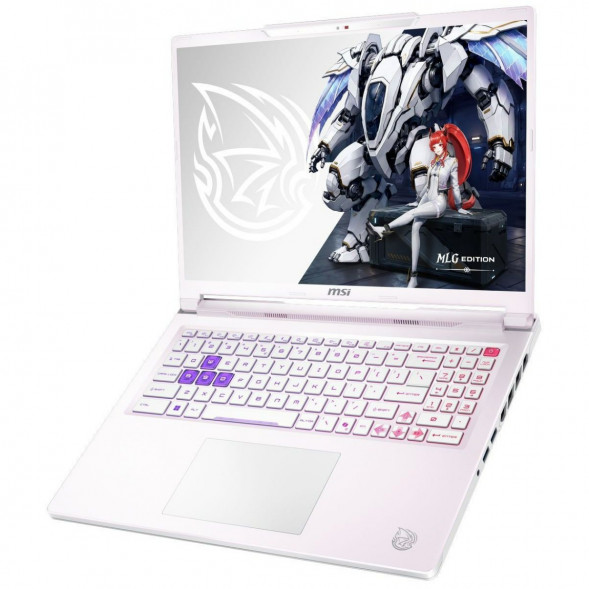 Ноутбук MSI Crosshair A16 HX MLG Edition E8WGXK-089XRUY (16&amp;quot;, IPS, AMD Ryzen 9 8940HX 2.4ГГц, 16 ядер, 16ГБ DDR5, 1ТБ SSD, NVIDIA GeForce RTX 5070 - 12 ГБ, без ОС), белый в Таганроге