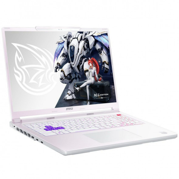 Ноутбук MSI Crosshair A16 HX MLG Edition E8WGXK-089XRUY (16&amp;quot;, IPS, AMD Ryzen 9 8940HX 2.4ГГц, 16 ядер, 16ГБ DDR5, 1ТБ SSD, NVIDIA GeForce RTX 5070 - 12 ГБ, без ОС), белый в Таганроге