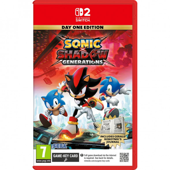 Игра Sonic x Shadow Generations. Day One Edition [Nintendo Switch 2, русские субтитры] в Таганроге