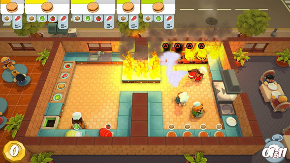 Игра Overcooked &amp;amp; Overcooked 2 [Nintendo Switch, английская версия] в Таганроге