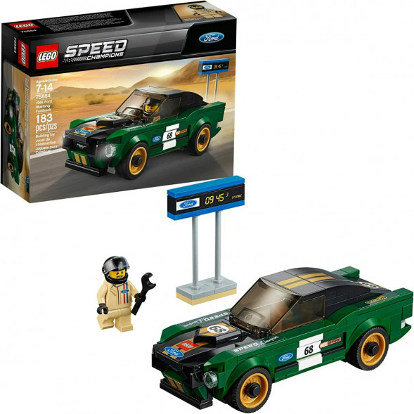 Конструктор LEGO Speed Champions 75884 1968 Ford Mustang Fastback в Таганроге
