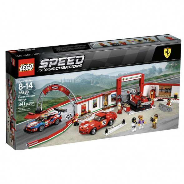 Конструктор LEGO Speed Champions 75889 Гараж Ferrari в Таганроге