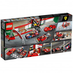 Конструктор LEGO Speed Champions 75889 Гараж Ferrari