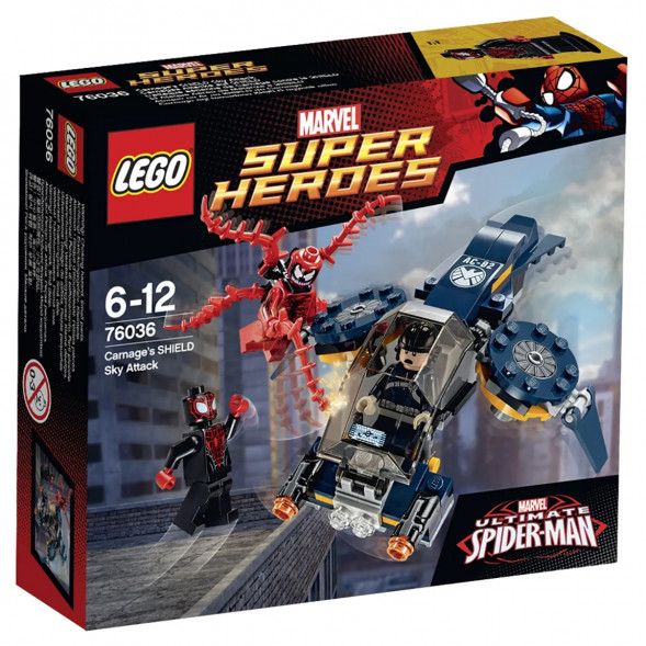 Конструктор LEGO Super Heroes 76036 Воздушная атака Карнажа в Таганроге