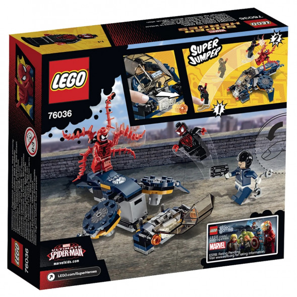 Конструктор LEGO Super Heroes 76036 Воздушная атака Карнажа в Таганроге