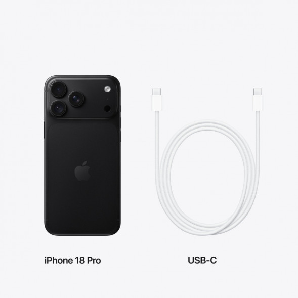 Смартфон Apple iPhone 18 Pro 1TB (SIM + eSIM), Black в Таганроге