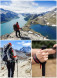 Треккинговая палка Naturehike 135 см, 1шт., серый/зеленый в Таганроге