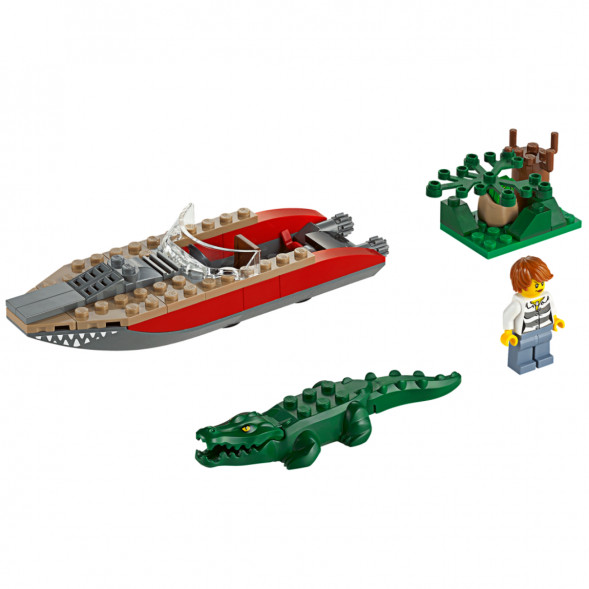 Конструктор LEGO City 60067 Погоня на полицейском вертолёте в Таганроге
