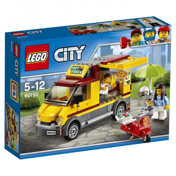 Конструктор LEGO City Great Vehicles 60150 Фургон-пиццерия в Таганроге