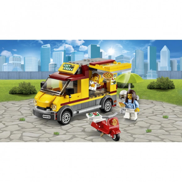 Конструктор LEGO City Great Vehicles 60150 Фургон-пиццерия в Таганроге