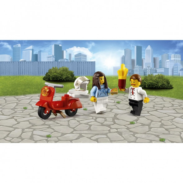 Конструктор LEGO City Great Vehicles 60150 Фургон-пиццерия в Таганроге