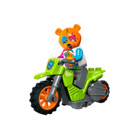 Конструктор LEGO City 60356 Трюковый мотоцикл медведя в Таганроге