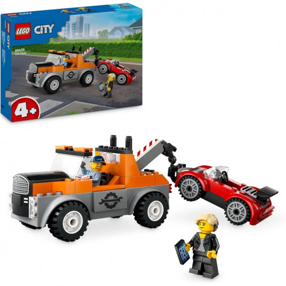 Конструктор LEGO City 60435 Ремонт эвакуаторов и спортивных автомобилей в Таганроге