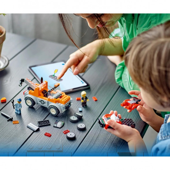 Конструктор LEGO City 60435 Ремонт эвакуаторов и спортивных автомобилей в Таганроге