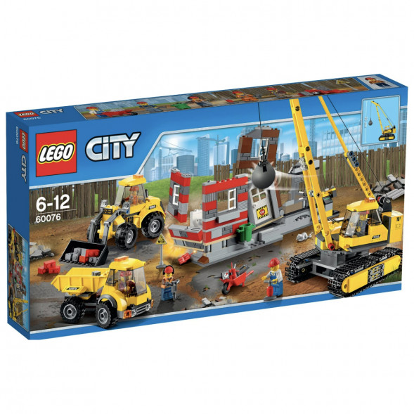 Конструктор LEGO City 60076 Снос здания в Таганроге
