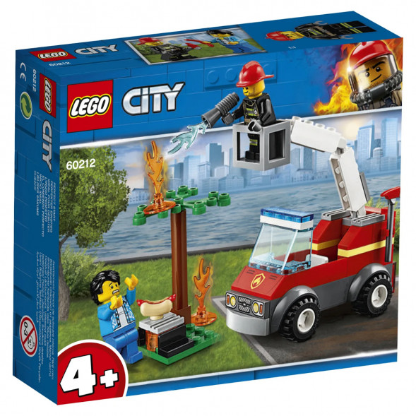 Конструктор LEGO City Fire 60212 Пожар на пикнике в Таганроге