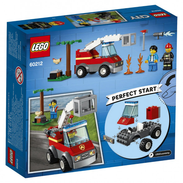 Конструктор LEGO City Fire 60212 Пожар на пикнике в Таганроге