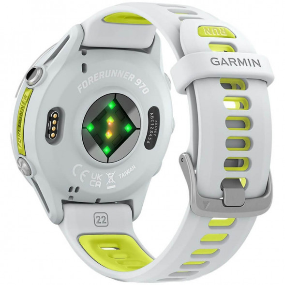 Умные часы Garmin Forerunner 970 Titanium Whitestone/Translucent Amp Yellow Band 010-02969-11 в Таганроге