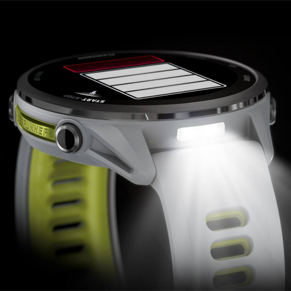 Умные часы Garmin Forerunner 970 Titanium Whitestone/Translucent Amp Yellow Band 010-02969-11 в Таганроге