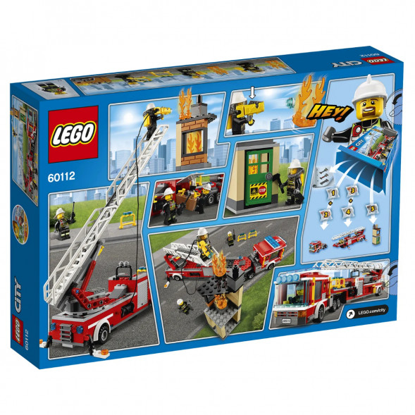 Конструктор LEGO City Fire 60112 Пожарная машина в Таганроге