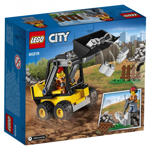 Конструктор LEGO City Great Vehicles 60219 Строительный погрузчик в Таганроге