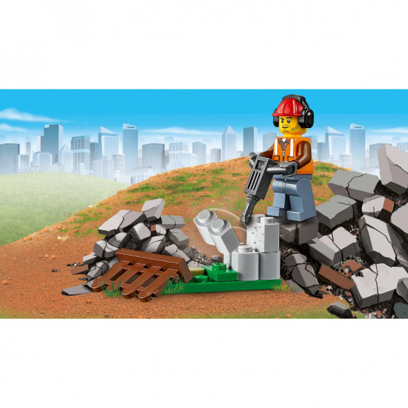 Конструктор LEGO City Great Vehicles 60219 Строительный погрузчик в Таганроге