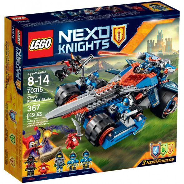Конструктор LEGO Nexo Knights 70315 Устрашающий разрушитель Клэя в Таганроге