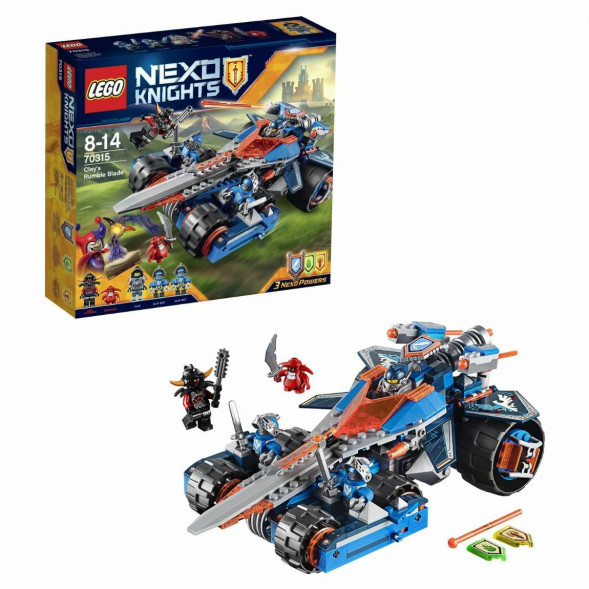 Конструктор LEGO Nexo Knights 70315 Устрашающий разрушитель Клэя в Таганроге