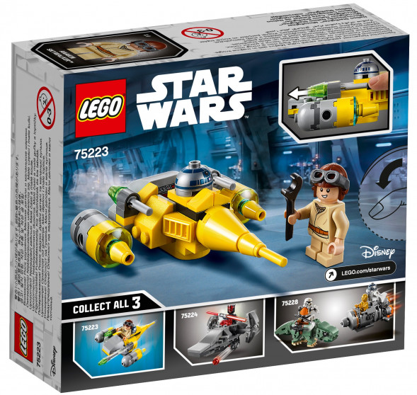 Конструктор LEGO Star Wars 75223 Микрофайтеры: Истребитель с планеты Набу в Таганроге