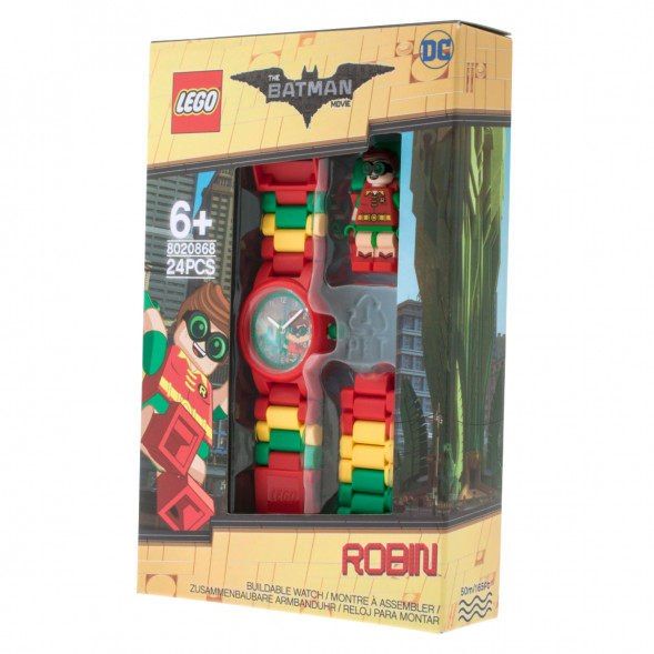 Часы LEGO Super Heroes 8020868 Batman Movie Робин с минифигуркой в Таганроге