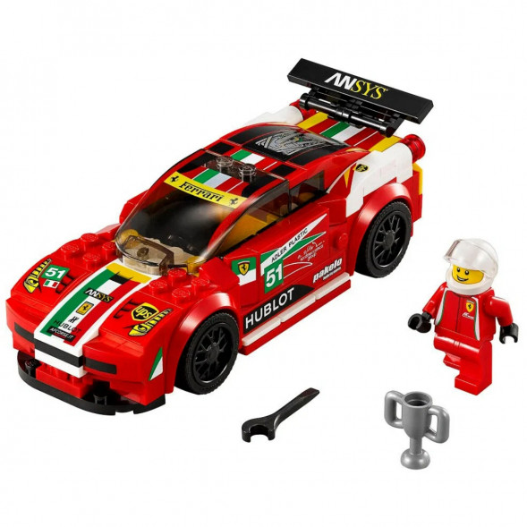 Конструктор LEGO Speed Champions 75908 Феррари 458 Италия GT2 в Таганроге