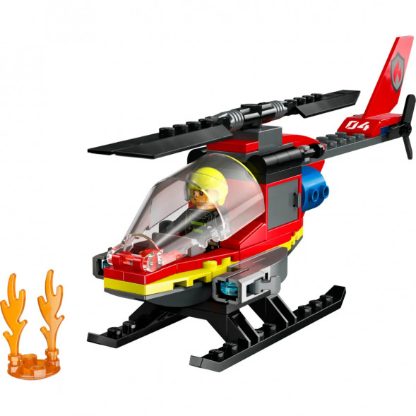 Конструктор LEGO City 60411 Пожарно-спасательный вертолет в Таганроге