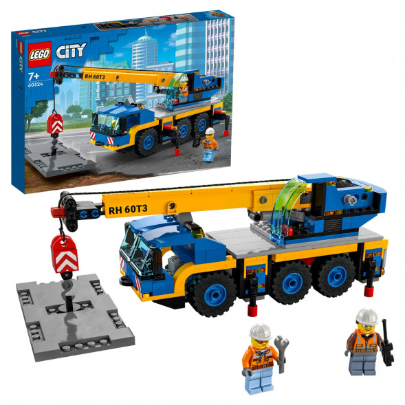 Конструктор LEGO City Great Vehicles 60324 Мобильный кран в Таганроге