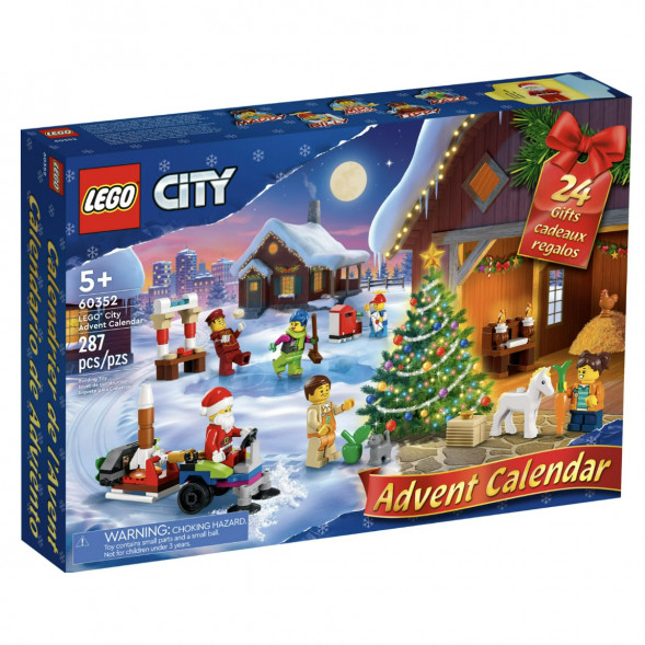 Конструктор LEGO City 60352 Рождественский новогодний календарь 2022 в Таганроге