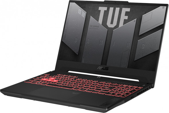 Ноутбук ASUS TUF Gaming 15 FA507NV-LP160 AMD Ryzen 5 7535HS, RAM 16 ГБ, SSD 512 ГБ, NVIDIA GeForce RTX 4060 для ноутбуков (8 Гб), Без системы, (90NR0E85-M00DT0), серый в Таганроге