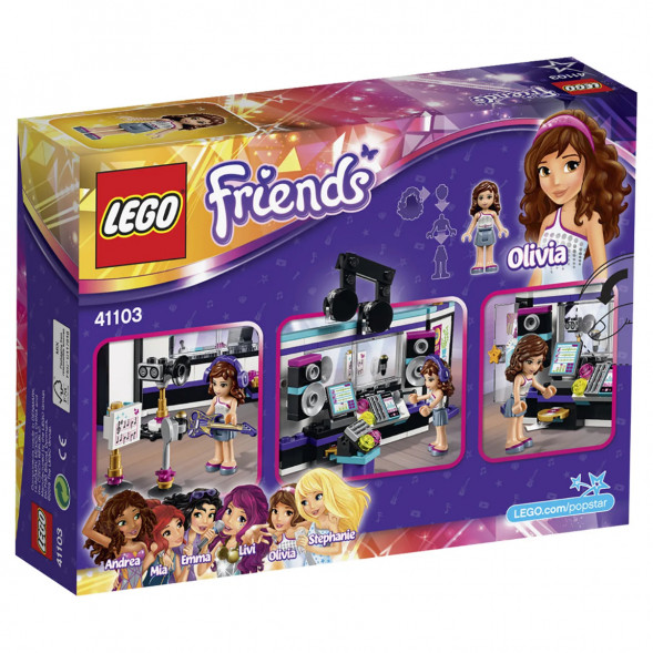 Конструктор LEGO Friends 41103 Поп звезда: студия звукозаписи в Таганроге