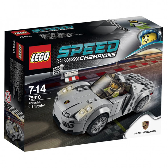 Конструктор LEGO Speed Champions 75910 Porsche 918 Spyde в Таганроге