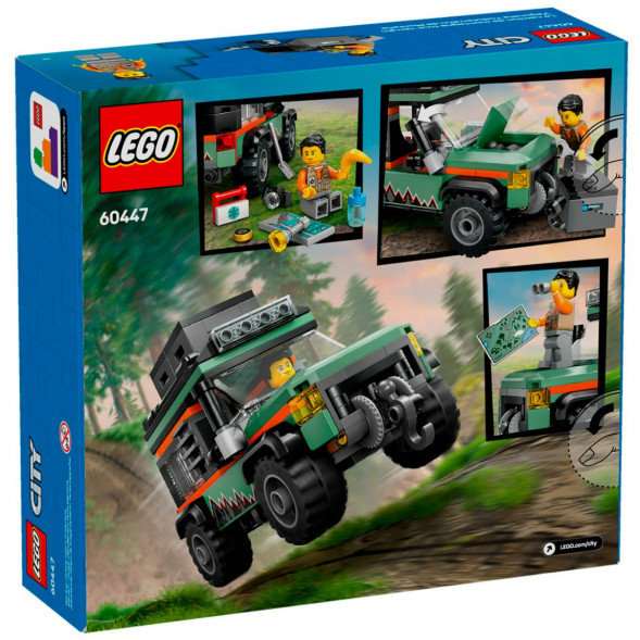 Конструктор LEGO City 60447 Внедорожный горный грузовик в Таганроге