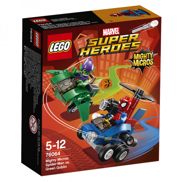 Конструктор LEGO Super Heroes 76064 Человек‑паук против Зелёного Гоблина в Таганроге