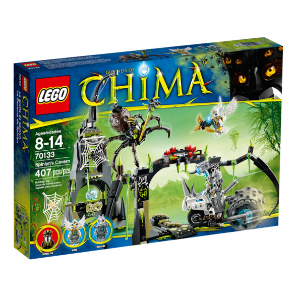 Конструктор LEGO Legends Of Chima 70133 Пещера Спинлина в Таганроге