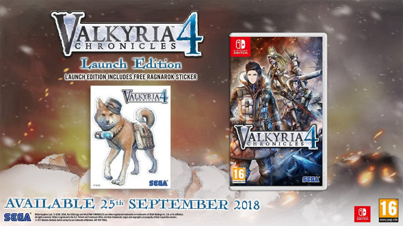 Игра Valkyria Chronicles 4 [Nintendo Switch, английская версия] в Таганроге