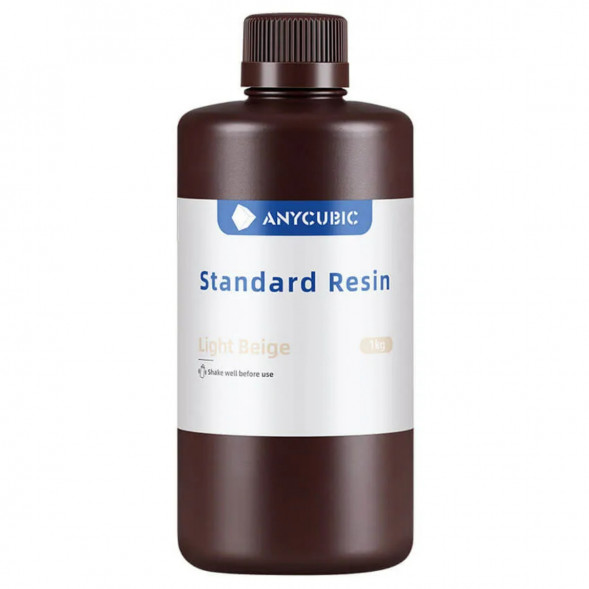 Смола для фотополимерного  принтера Anycubic Standard Resin Light Beige (Бежевый) в Таганроге