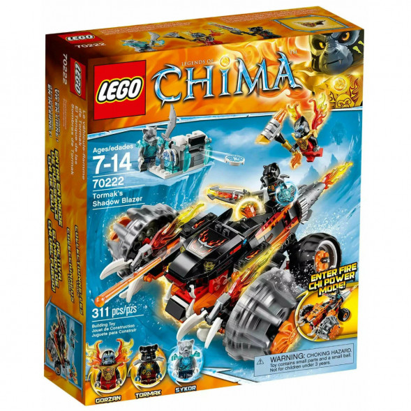 Конструктор LEGO Legends of Chima 70222 Огненный Вездеход Тормака в Таганроге
