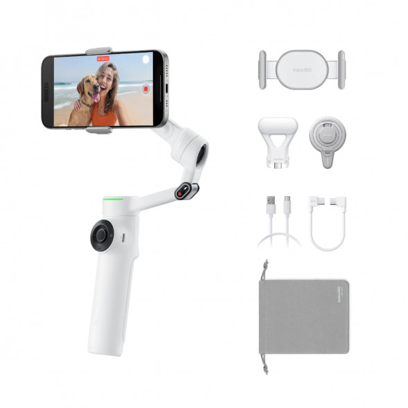 Стабилизатор Insta360 Flow 2 Pro Creator Kit, Summit White в Таганроге