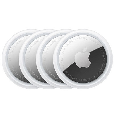 Трекер Apple AirTag белый/серебристый 4 шт в Таганроге